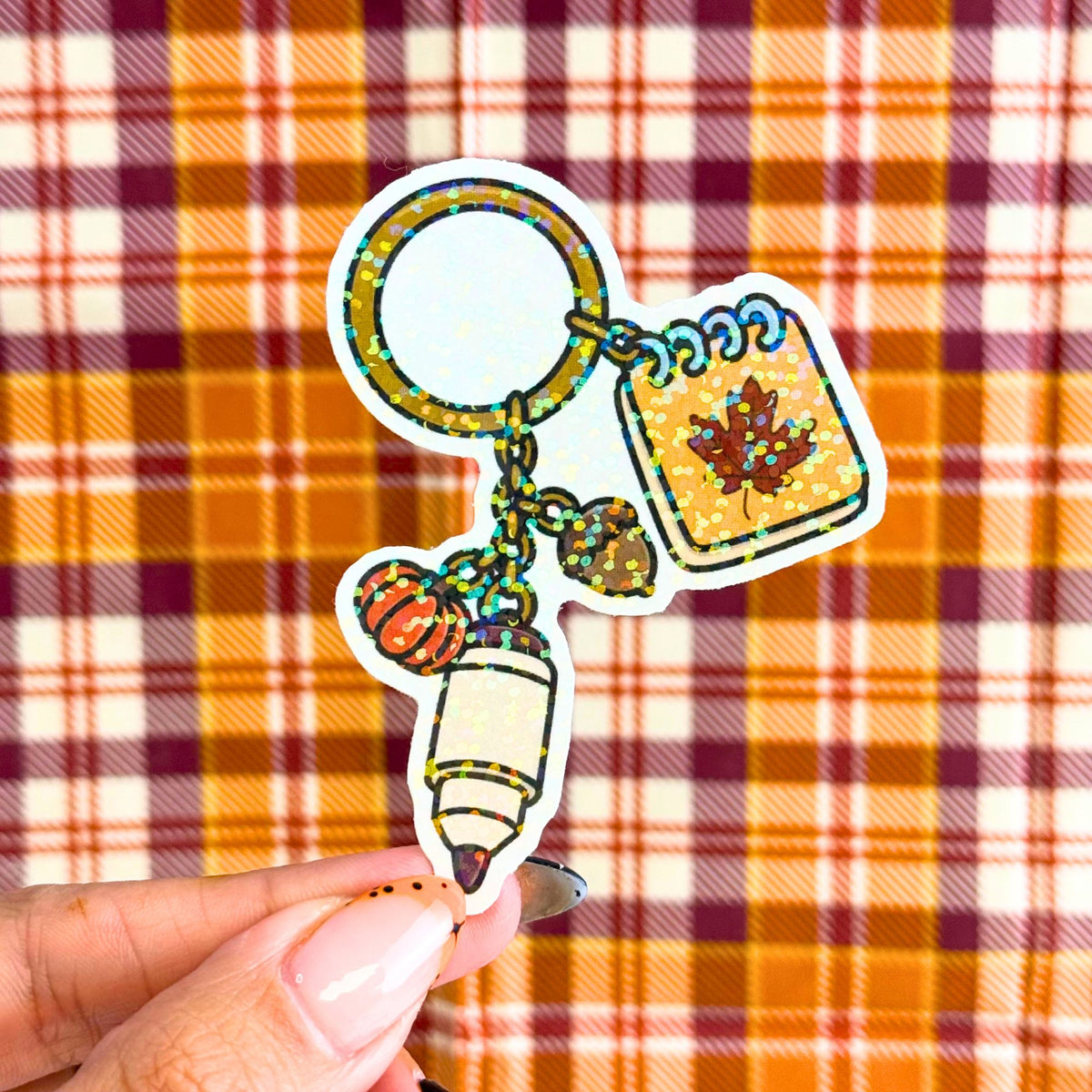 Fall Keychain Sticker