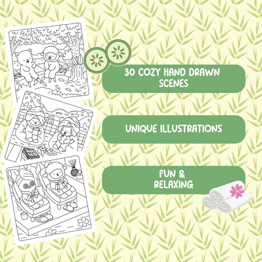 Cozy Spa Day (Spiral Version)