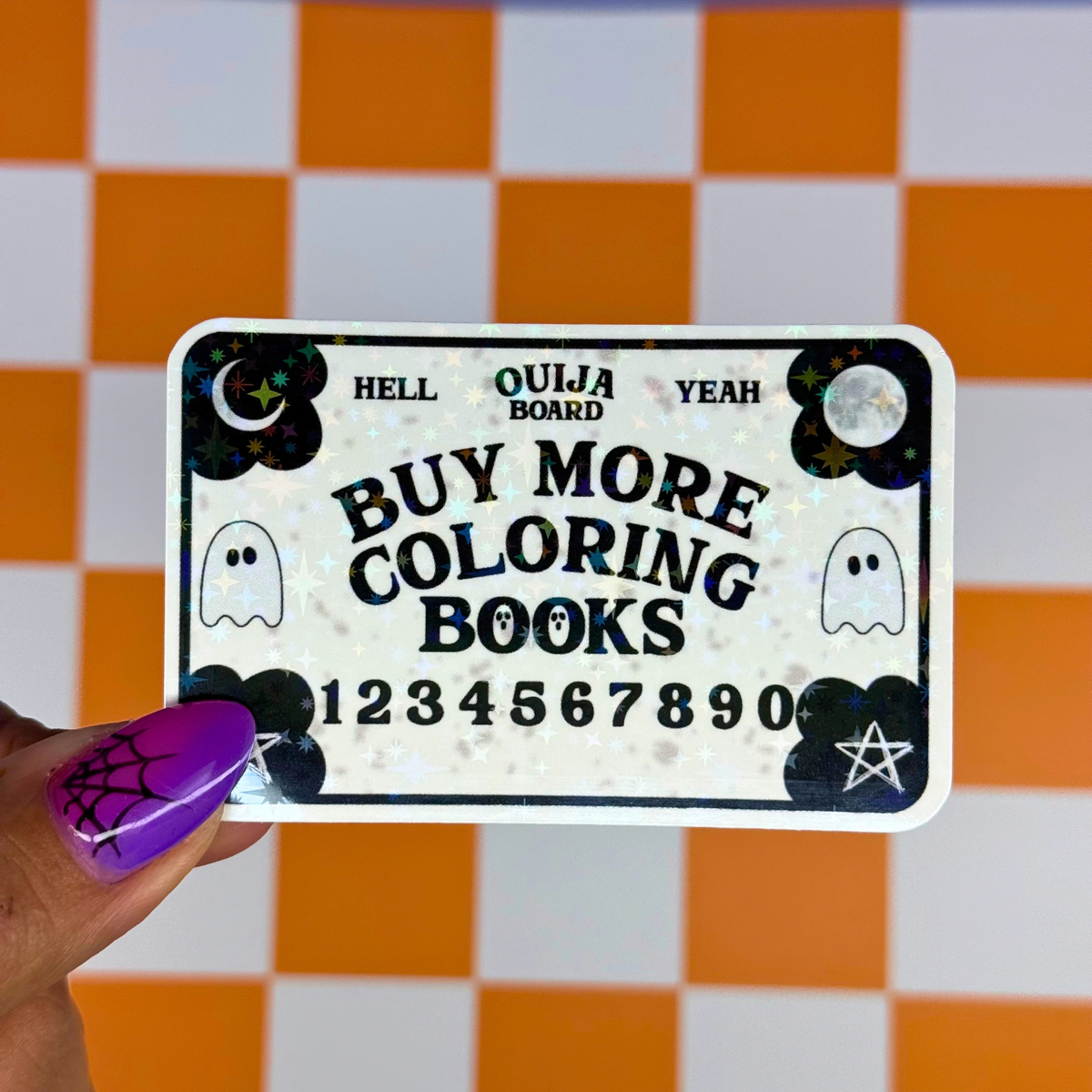 Ouija Board Sticker