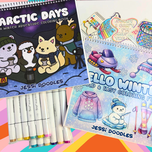 2 FULL SIZE Build Your Own Coloring Bundle