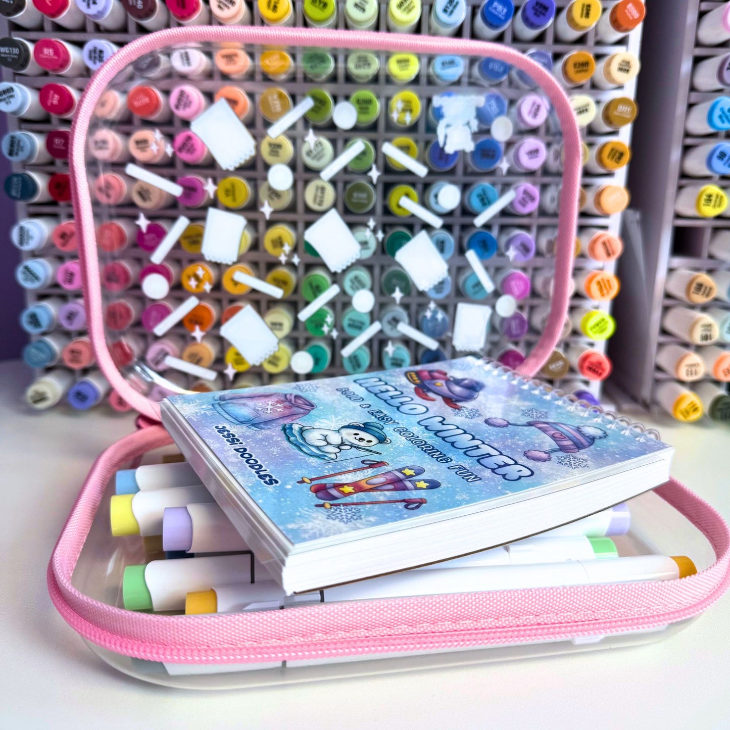 On the Go Coloring Hard Case