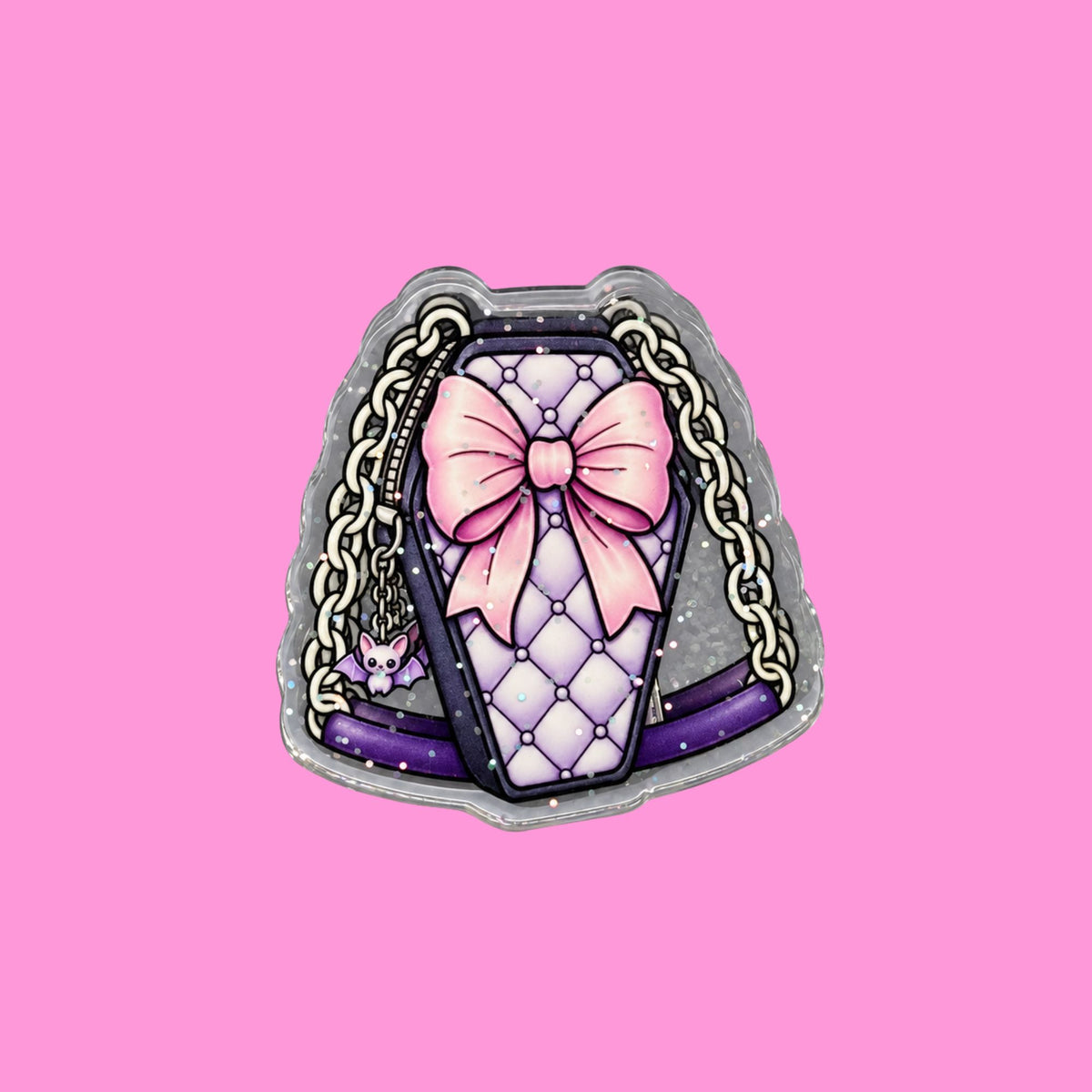 Pretty Little Haunt Glitter Page Clip
