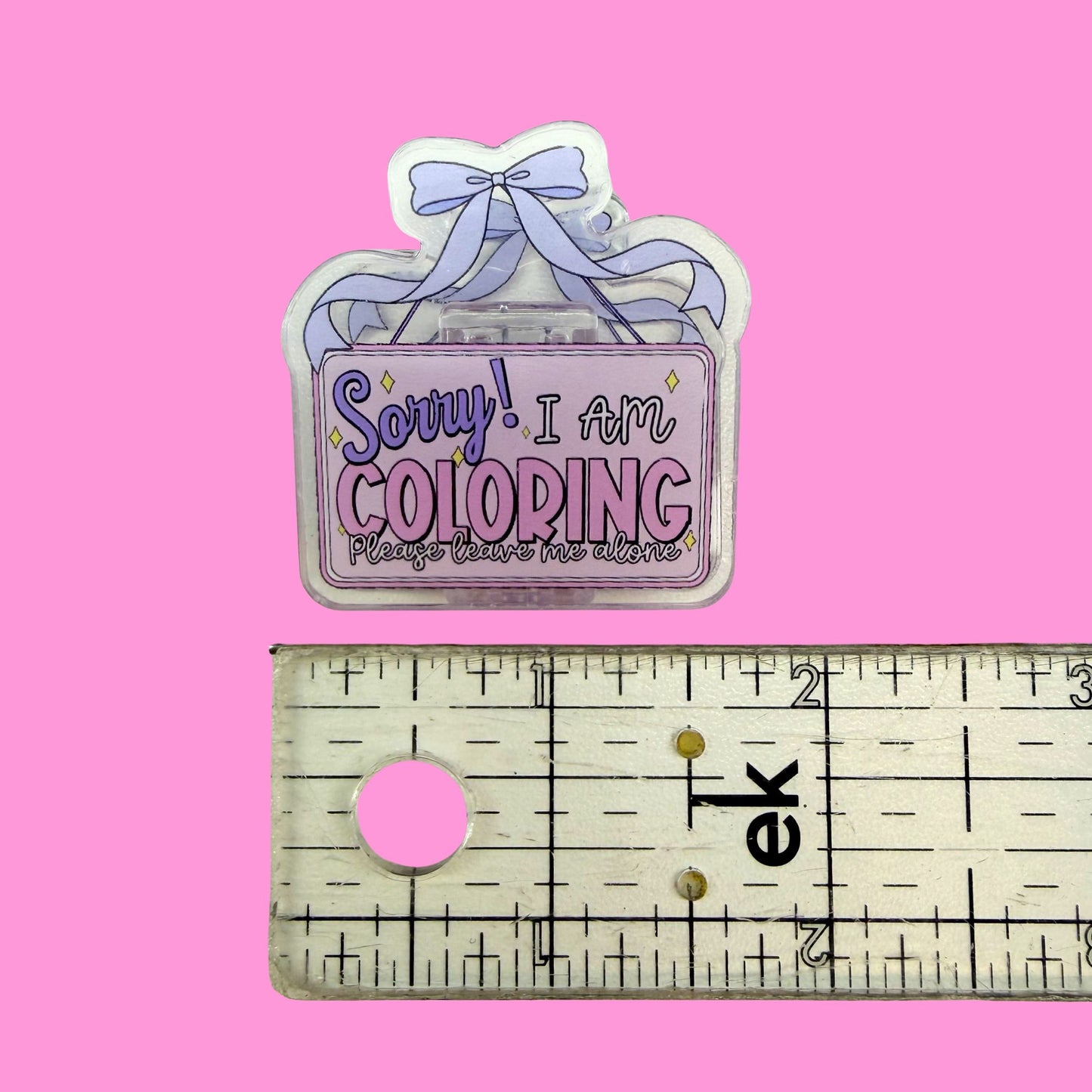Sorry I am Coloring Page Clip