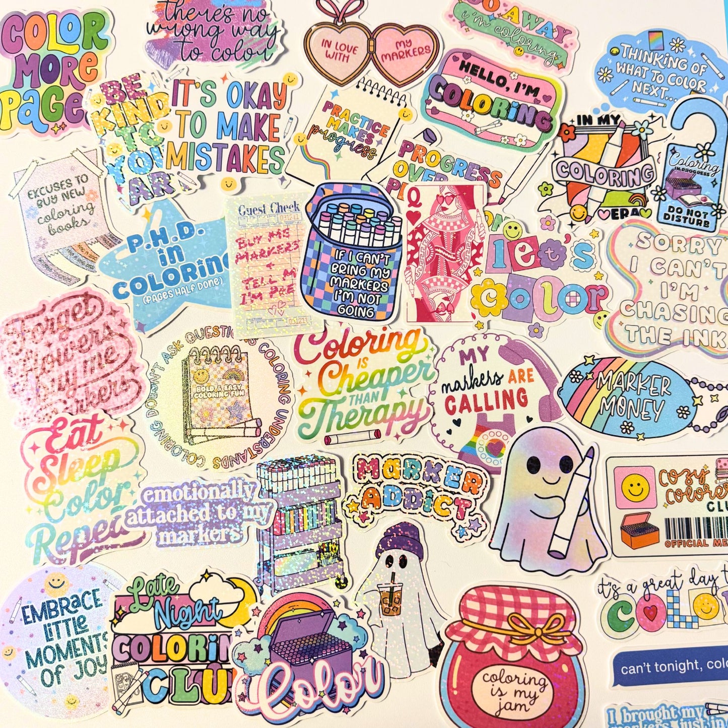 Coloring Stickers