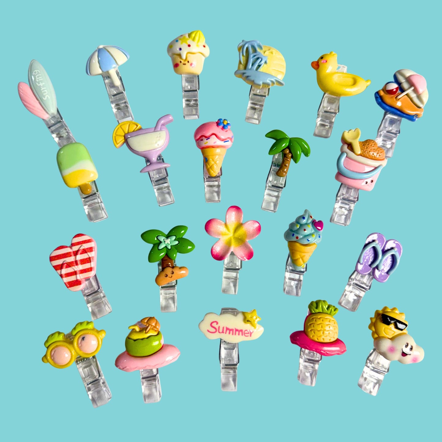 Hello Summer Page Clips