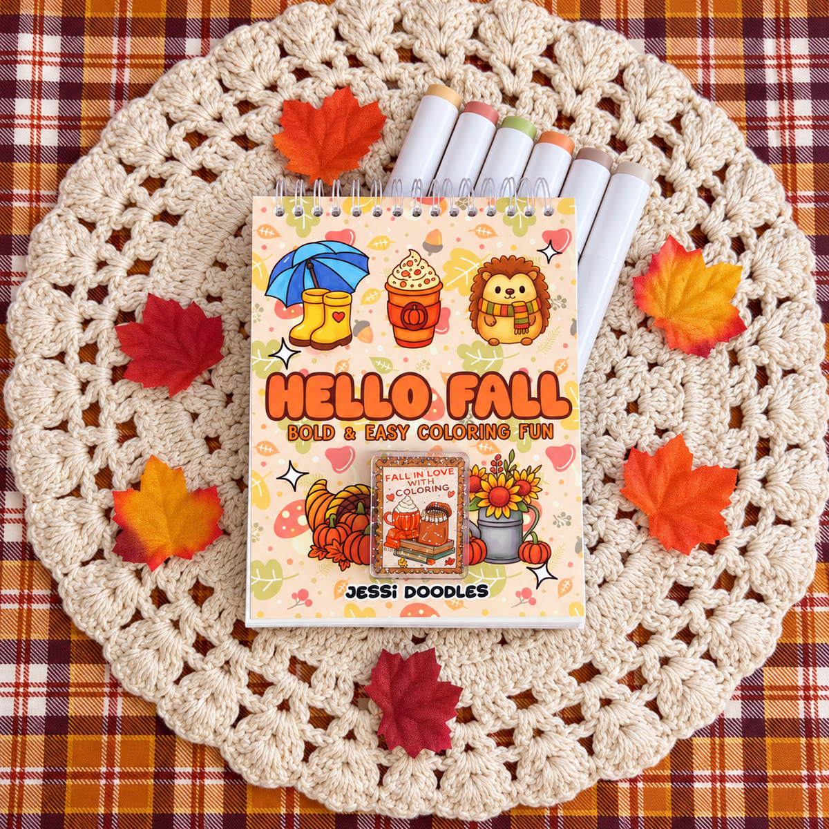 Hello Fall Mini Coloring Bundle