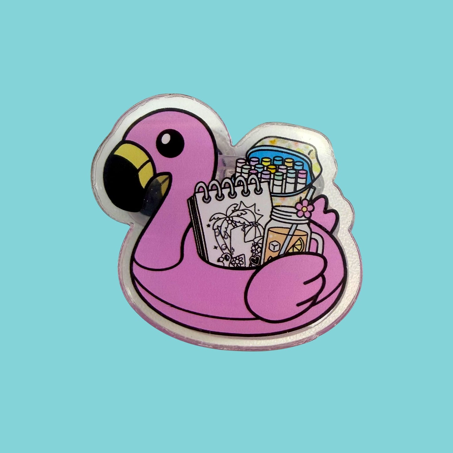 Summer Coloring Page Clip
