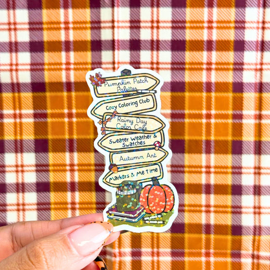 Find Your Way Sticker