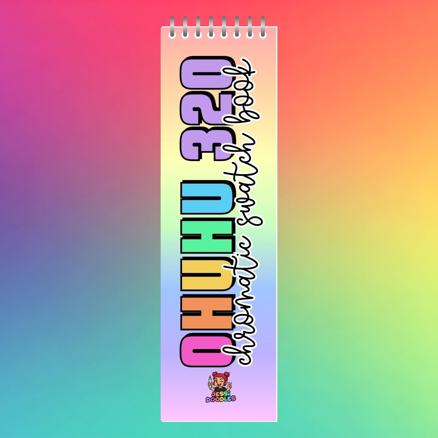 Ohuhu Honolulu 320 Set Chromatic Swatch Book
