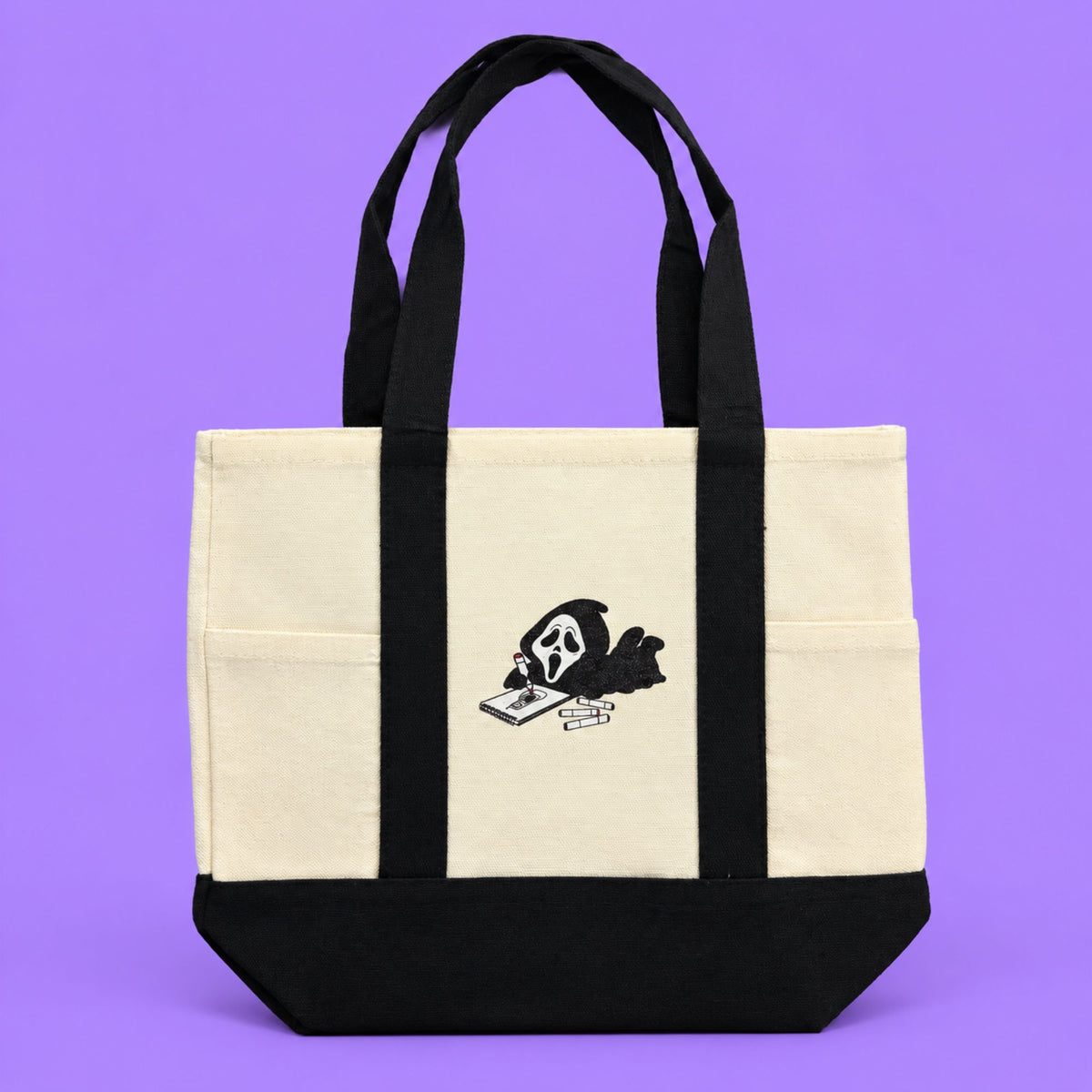 Ghostface Coloring Mini Tote Bag