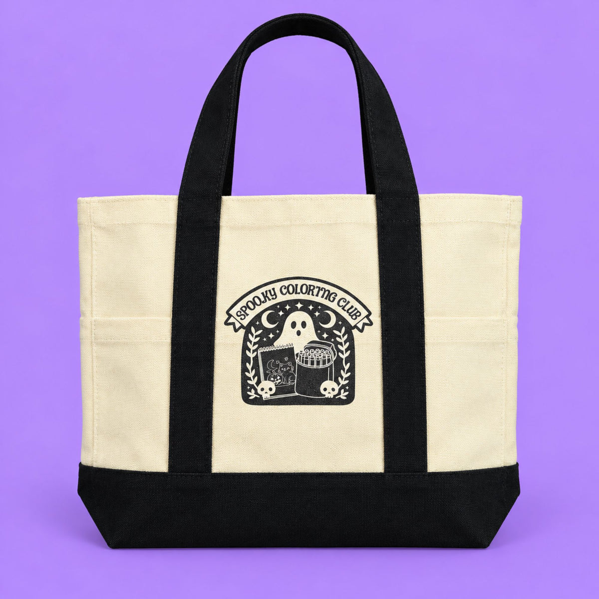 Spooky Coloring Club Mini Tote Bag
