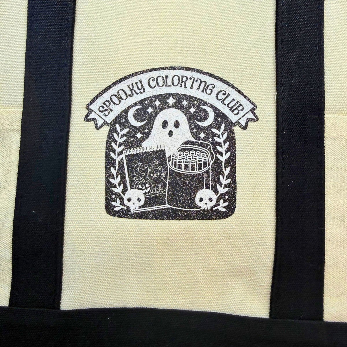 Spooky Coloring Club Mini Tote Bag