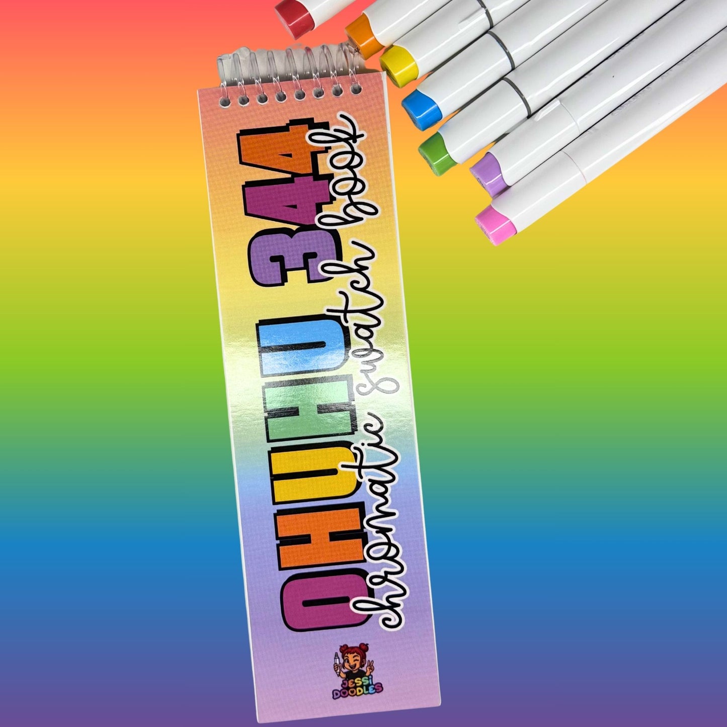 Ohuhu Honolulu 344 Chromatic Swatch Book