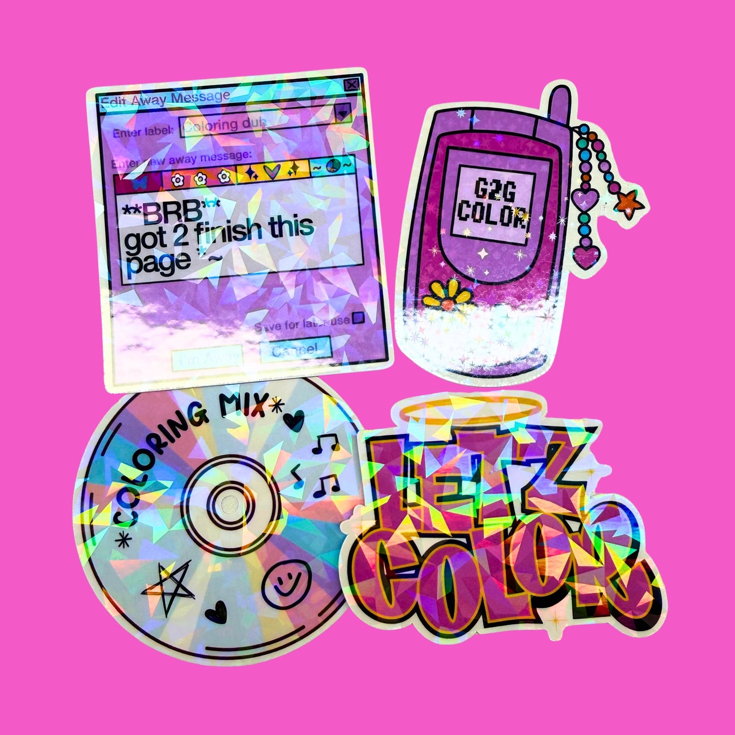 Y2K Sticker Pack