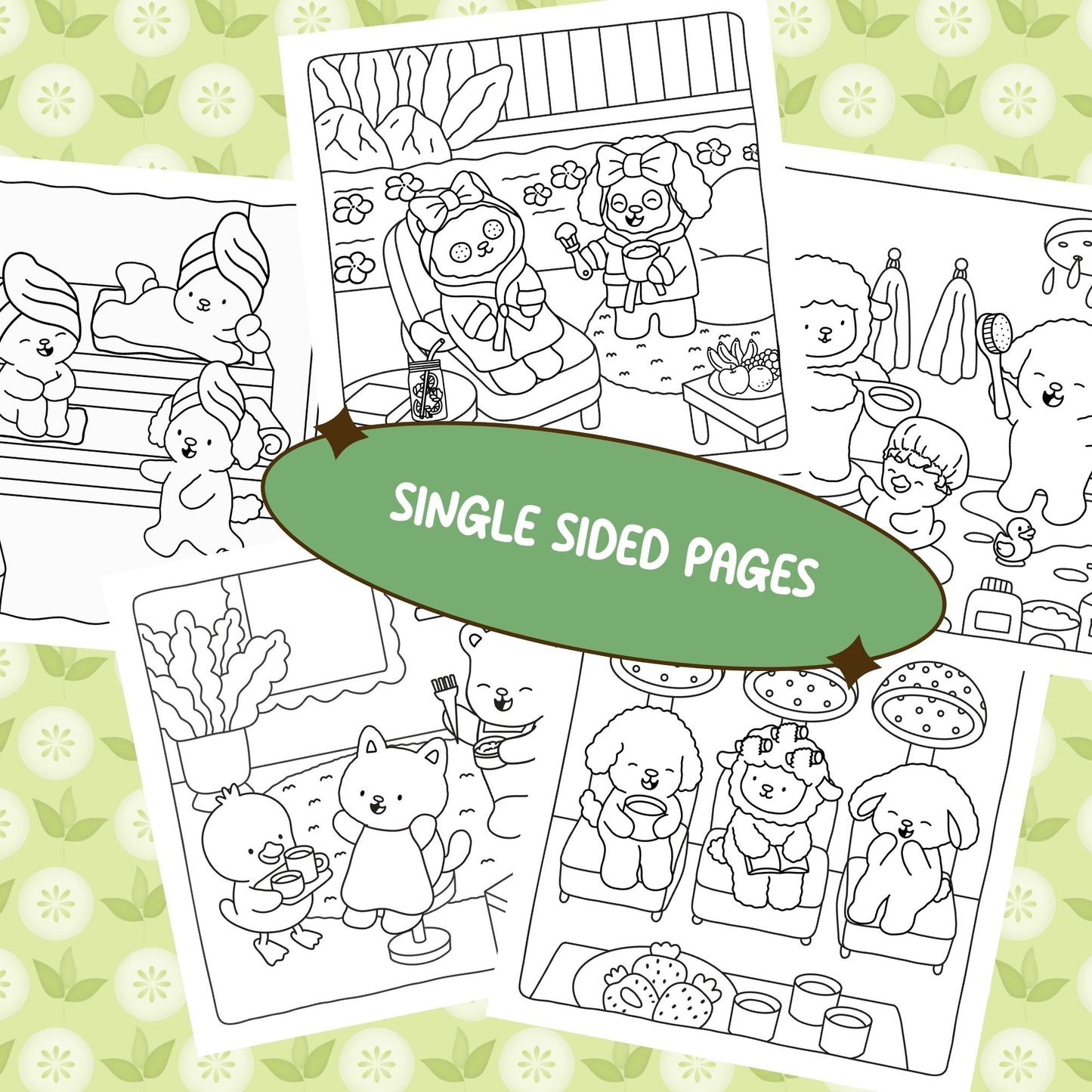 Cozy Spa Day (Spiral Version)