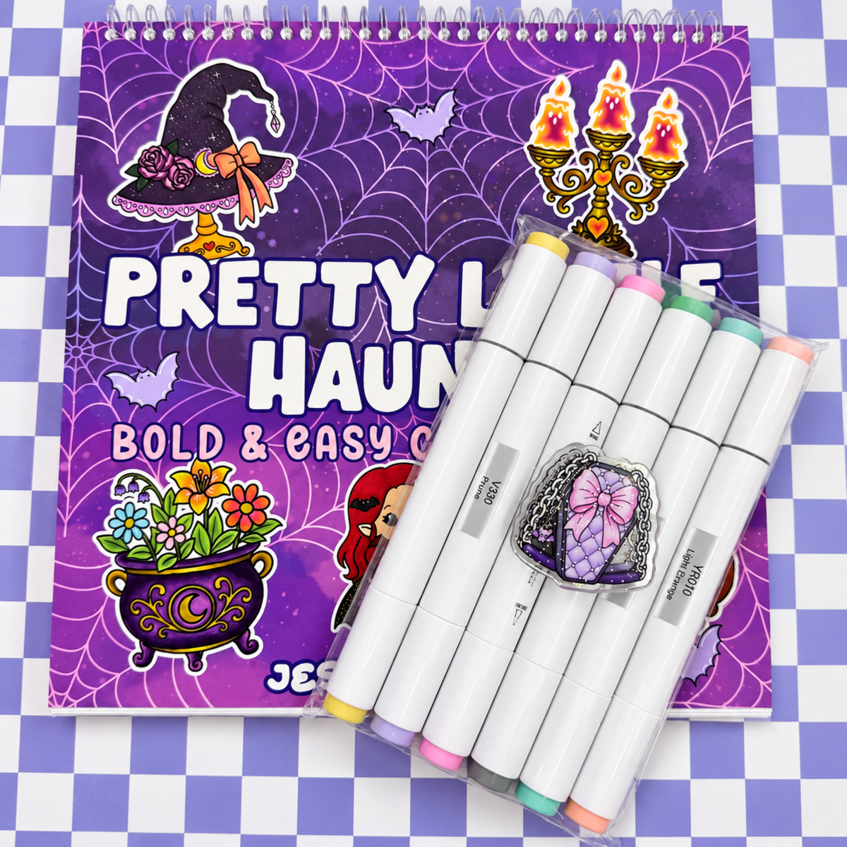 Pretty Little Haunts Full Size Coloring Bundle