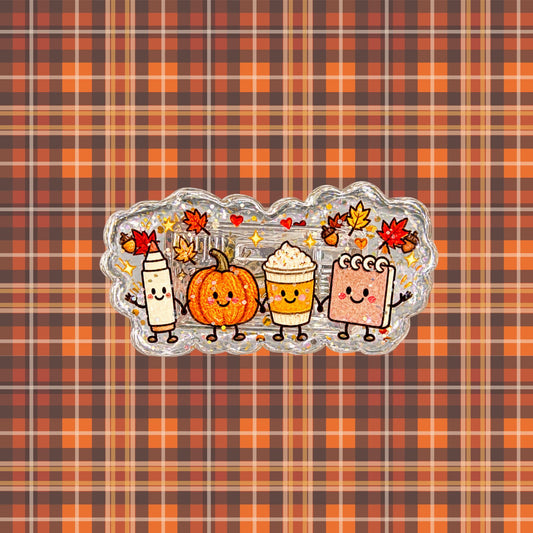 Fall Friends Page Clip
