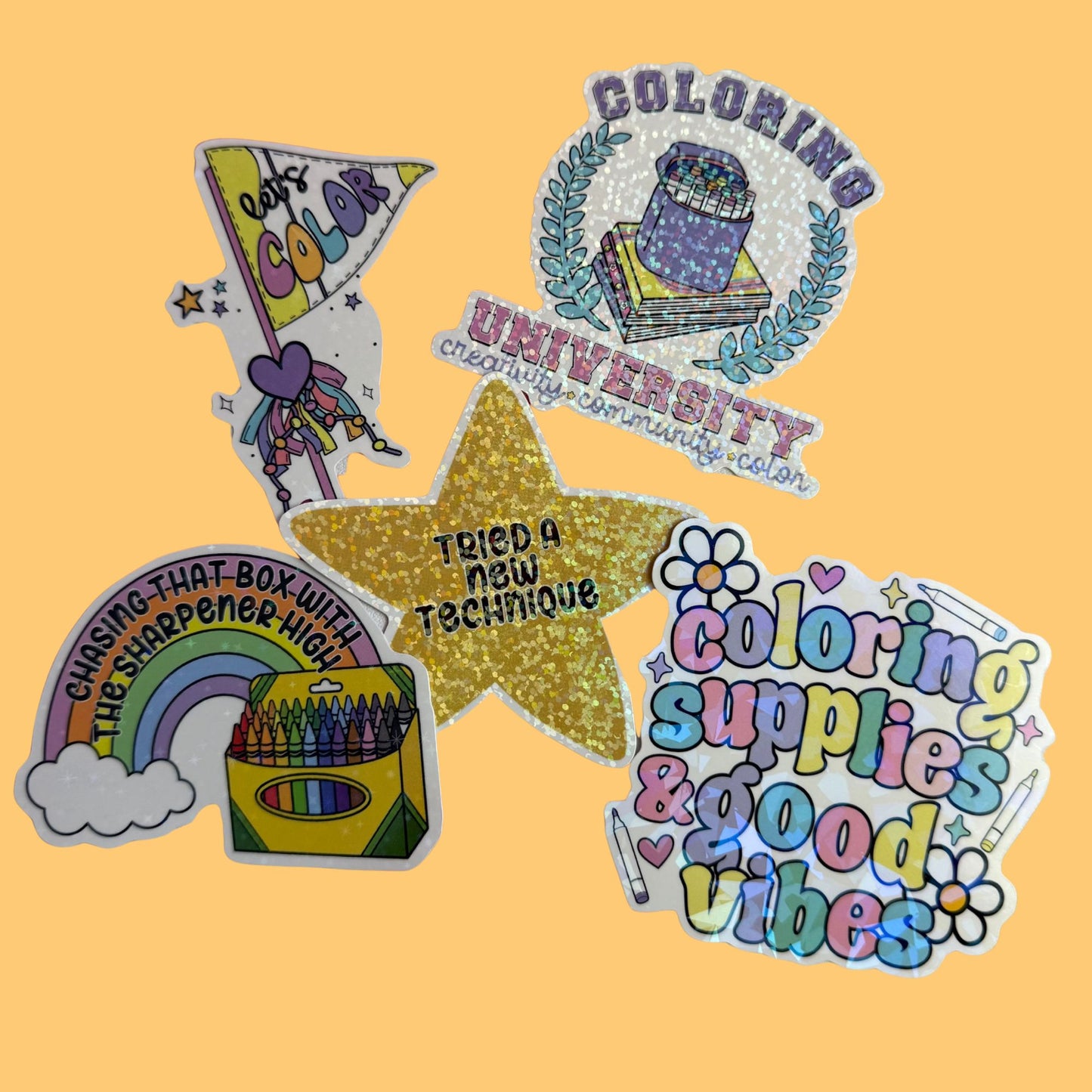School Spirit Sticker Pack