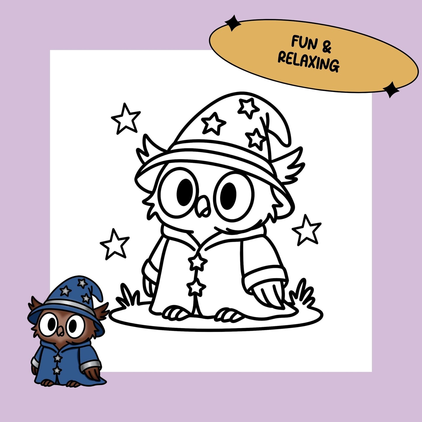 Cuties in Costumes PDF Coloring Book
