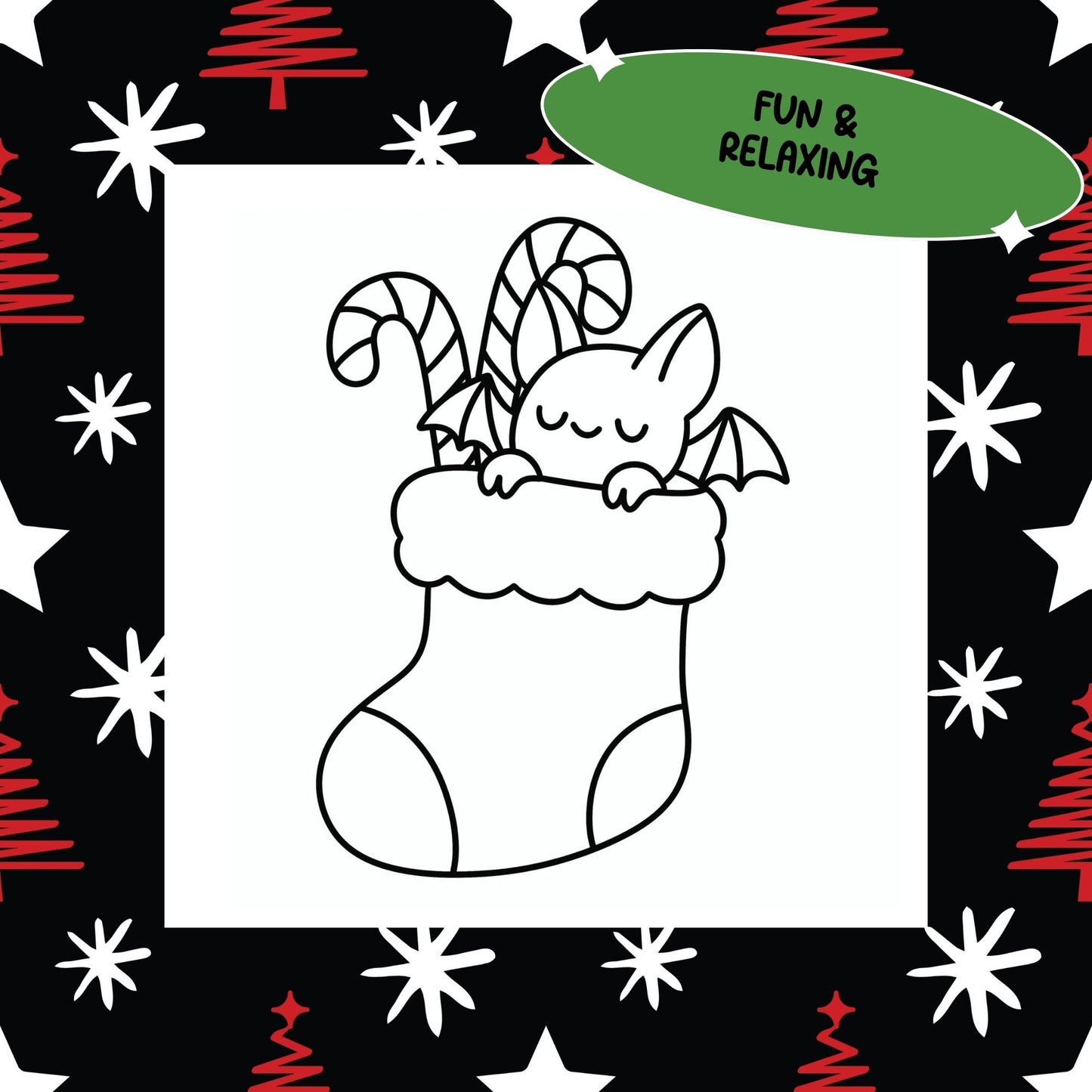 Seaon's Creepings PDF Coloring Book