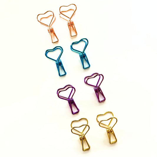 Heart Page Clips