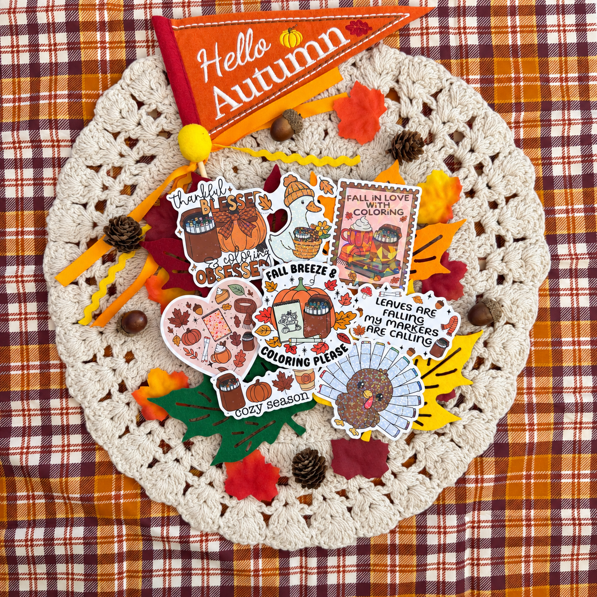 Cozy Comeback Sticker Pack