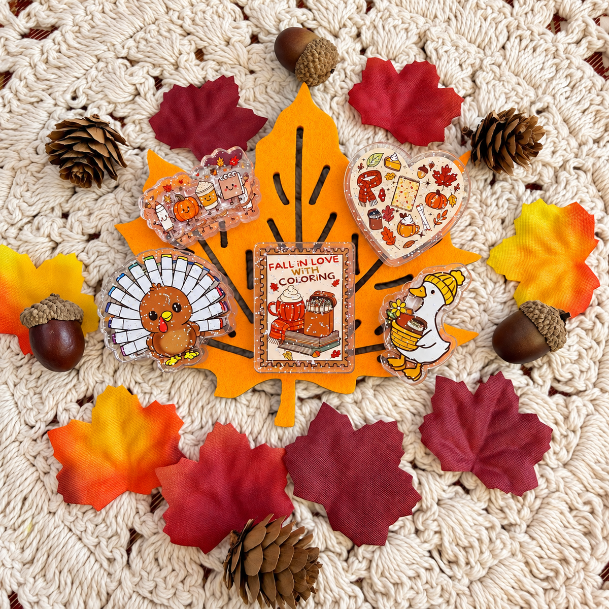 Fall Page Clip Collection