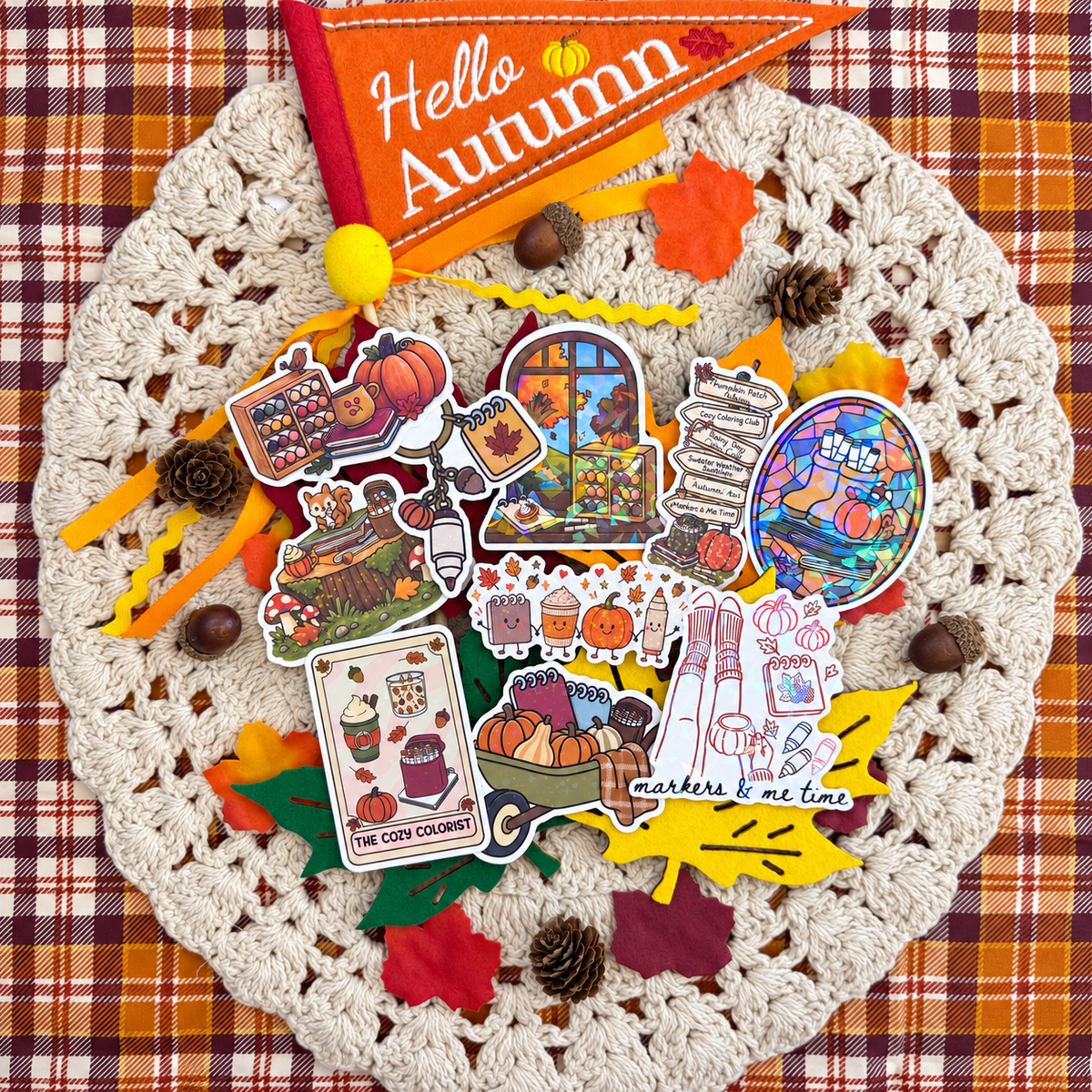 Cozy Fall Sticker Pack