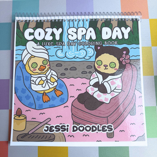 Cozy Spa Day (Spiral Version)