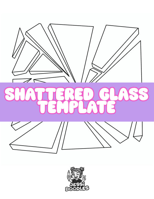 Shattered Glass Template