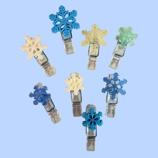 Snowflake Page Clips