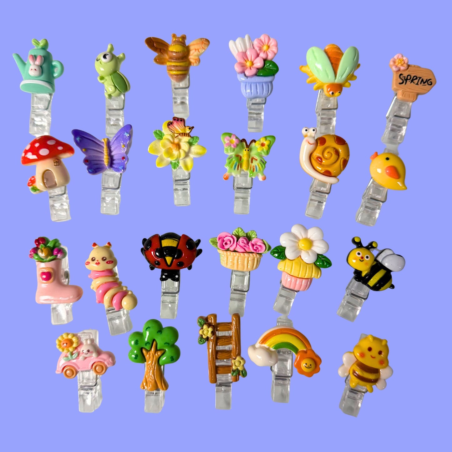 Hello Spring Page Clips