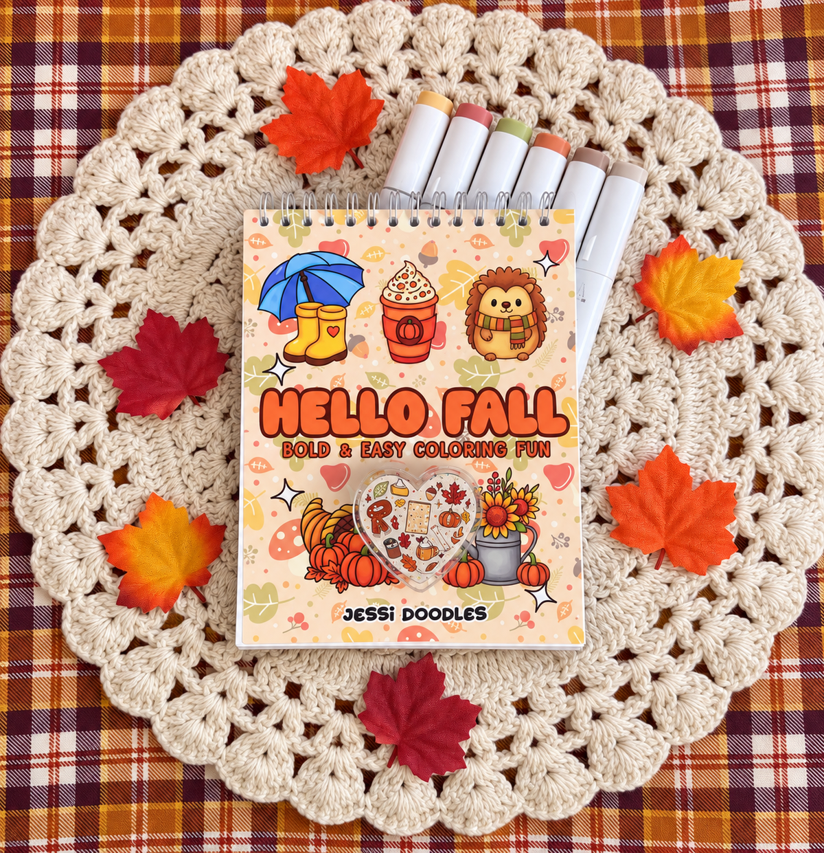 Hello Fall Mini Coloring Bundle