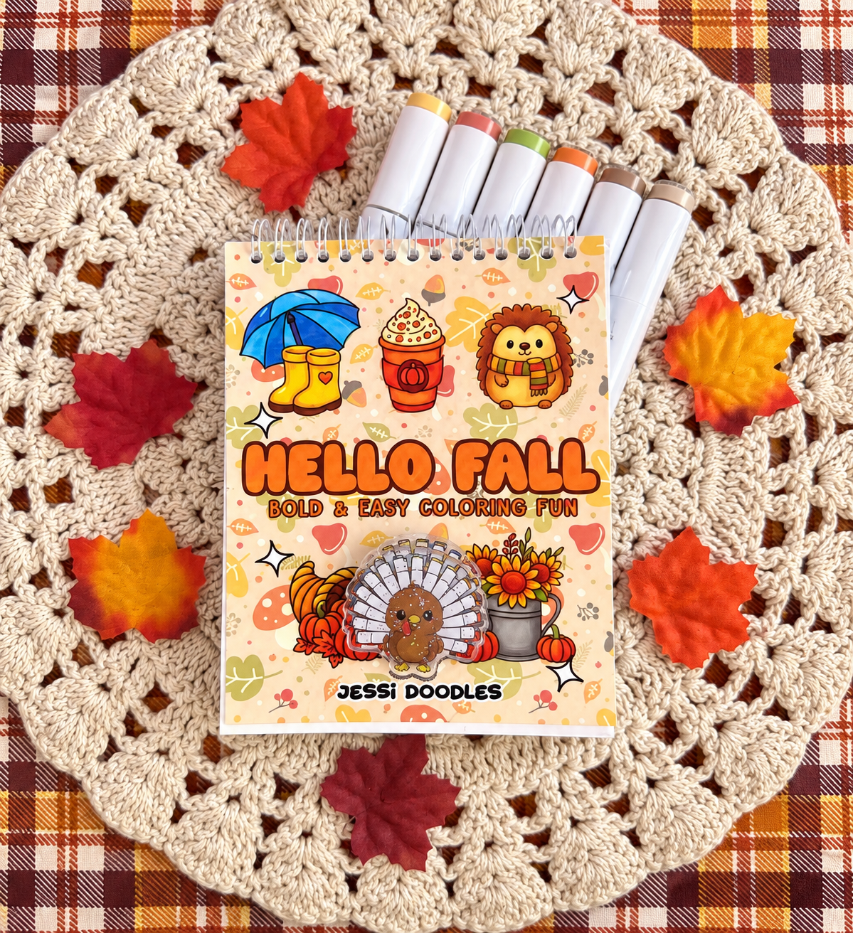 Hello Fall Mini Coloring Bundle