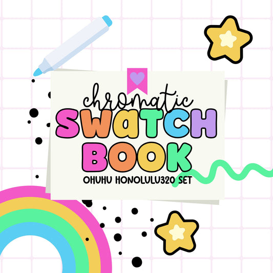 Ohuhu Honolulu 320 Chromatic Swatches