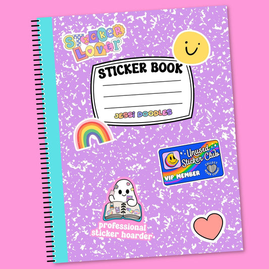 ***PREORDER***Sticker Album with Reusable Pages